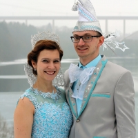 Prinz „Oliver der 1. von der Biberburg und Prinzessin Nadine die 1. von der Itzbrück“