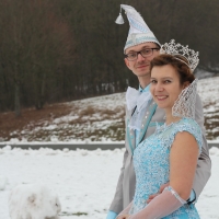 Prinz „Oliver der 1. von der Biberburg und Prinzessin Nadine die 1. von der Itzbrück“
