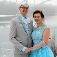 Prinz „Oliver der 1. von der Biberburg und Prinzessin Nadine die 1. von der Itzbrück“